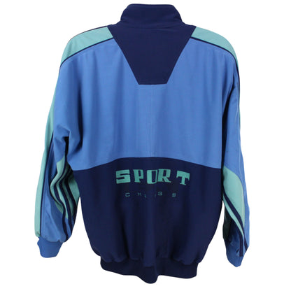 90s Adidas Blue Track Jacket (XL)