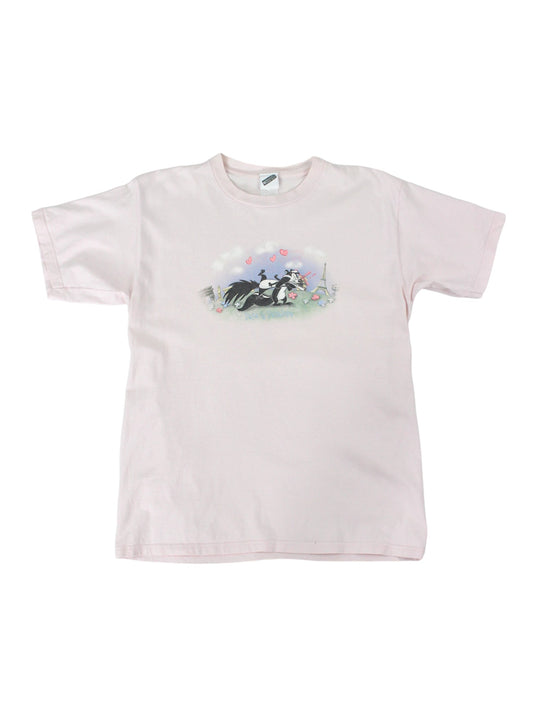 00s Pepe & Penelope Warner Bros Pink T-Shirt (M)