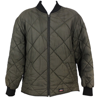 00s Dickies Green Quilted Jacket (L)