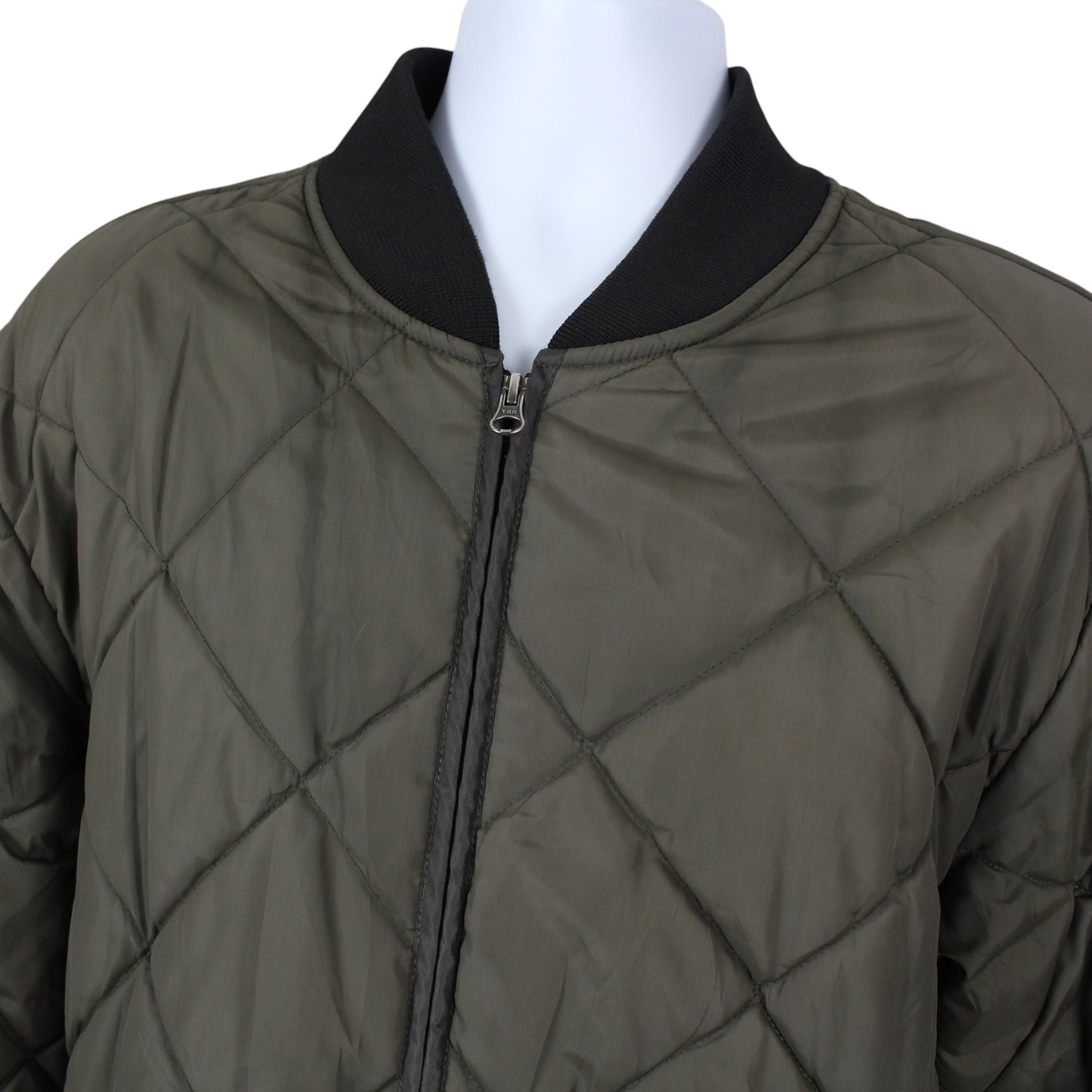 00s Dickies Green Quilted Jacket (L)