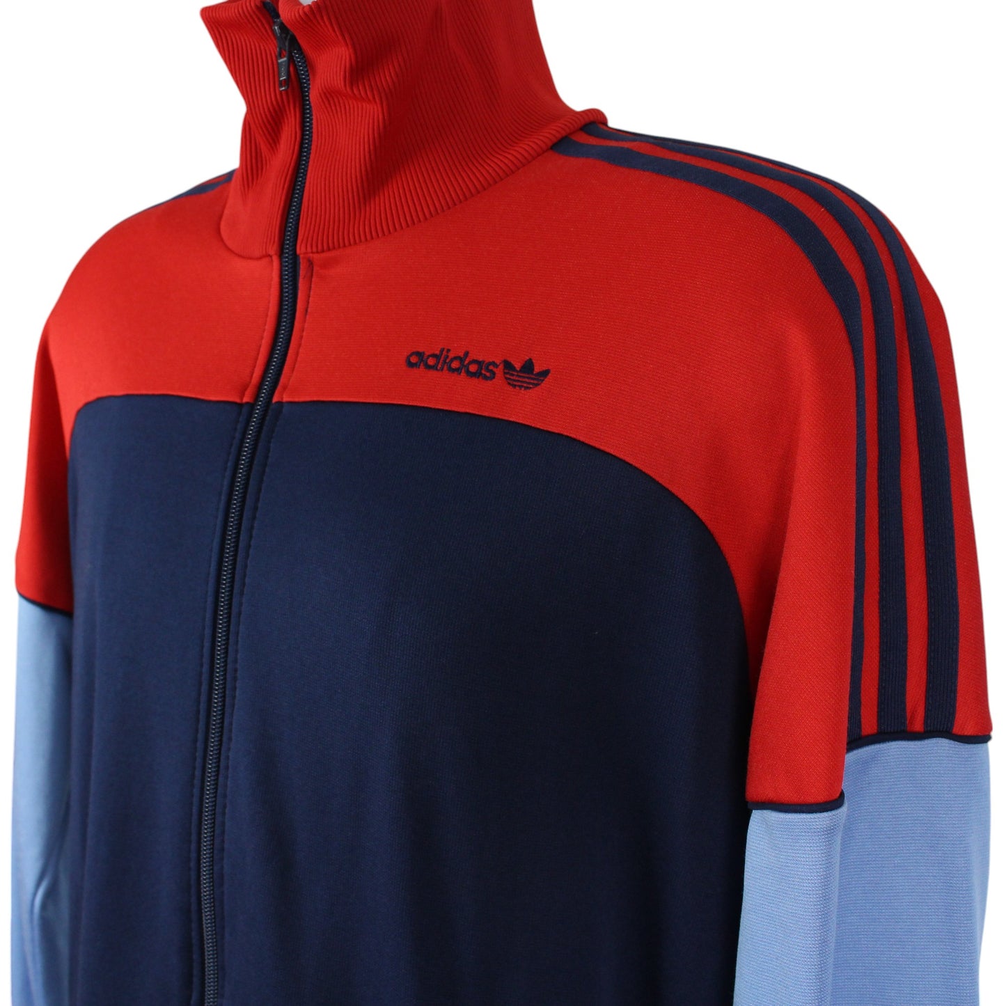 90s Adidas Navy Track Jacket (M)