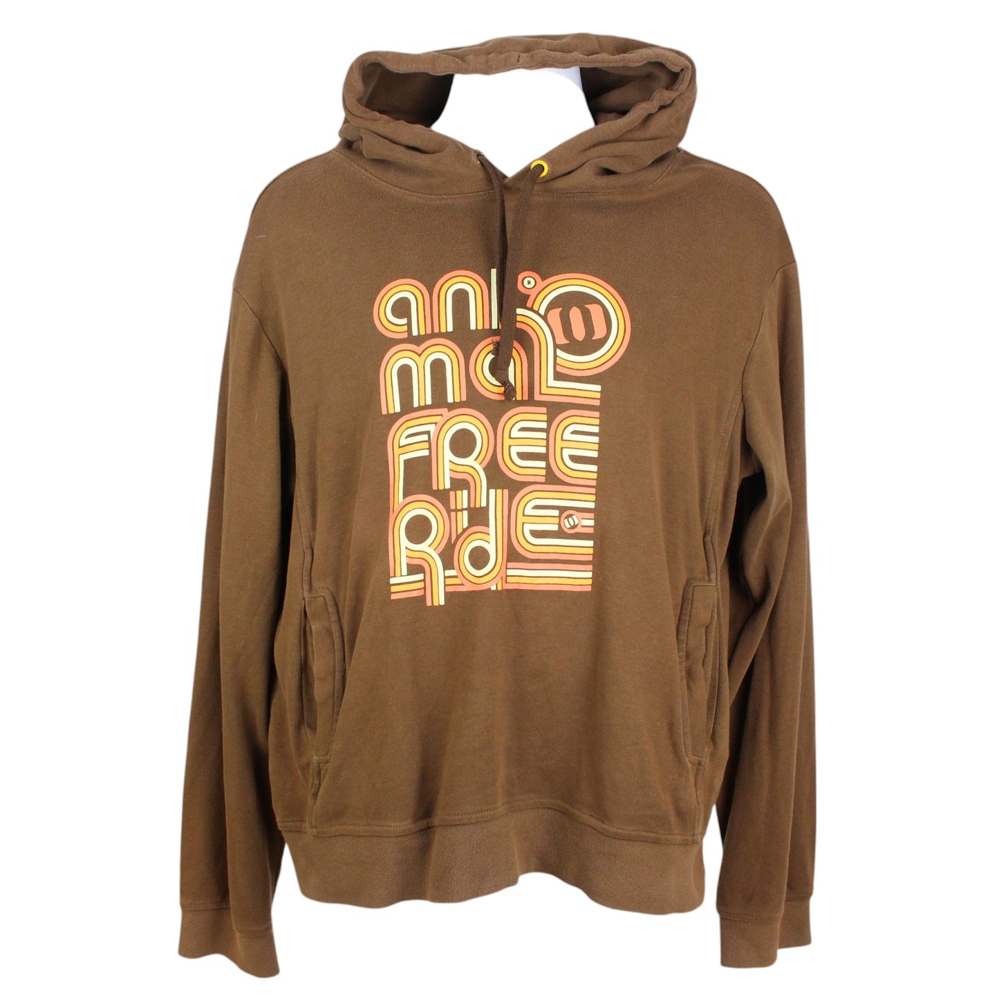 00s Animal Brown Hoodie (S)