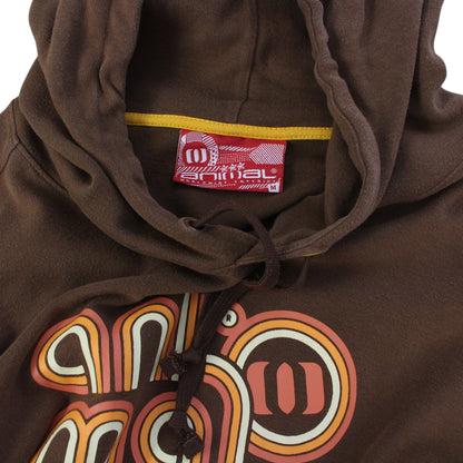 00s Animal Brown Hoodie (S)