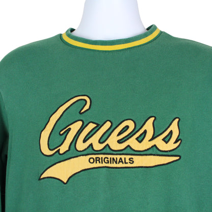 Guess Green Embroidered Sweatshirt (S)