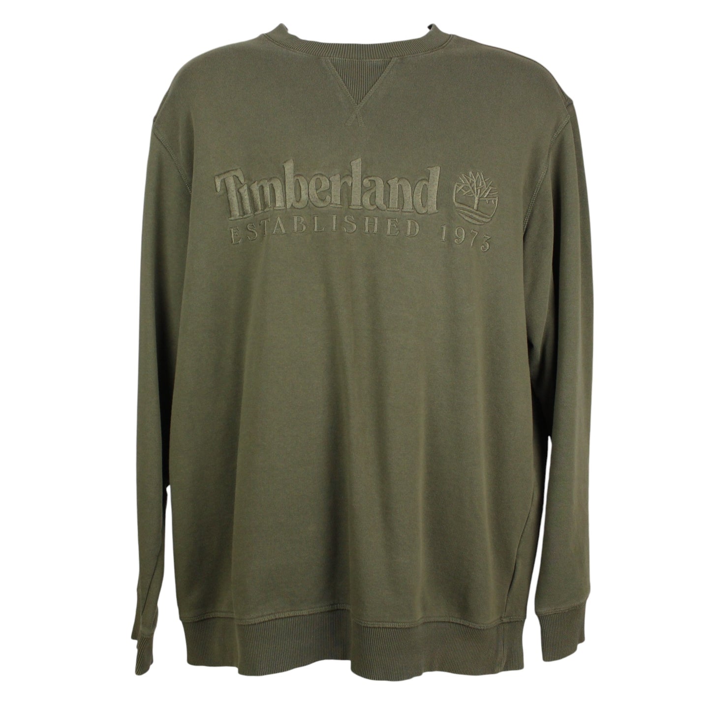 Timberland Green Embroidered Sweatshirt (XL)