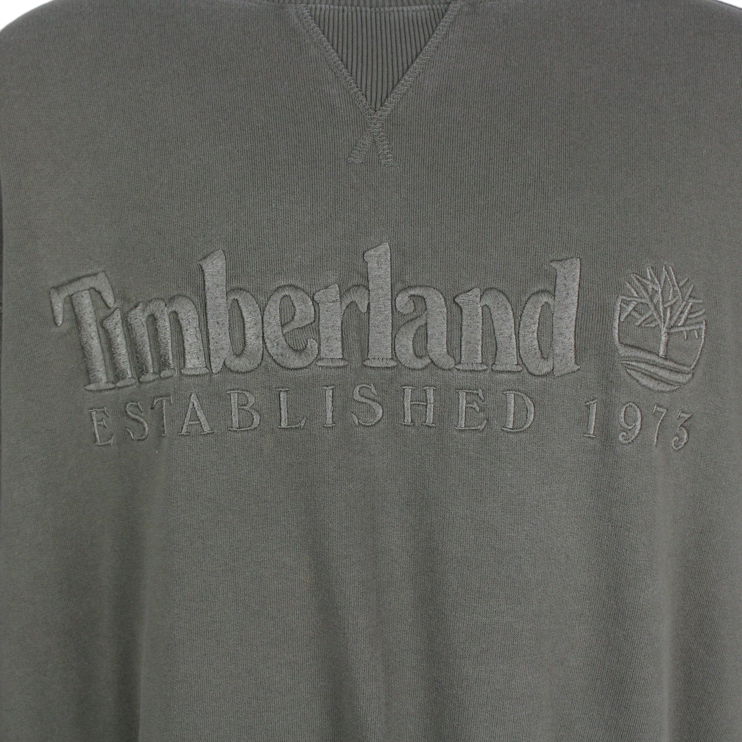 Timberland Green Embroidered Sweatshirt (XL)