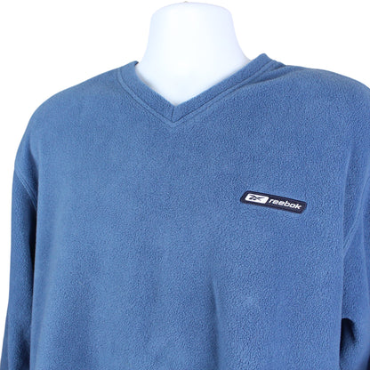 90 Reebok Blue Fleece Sweatshirt (L)