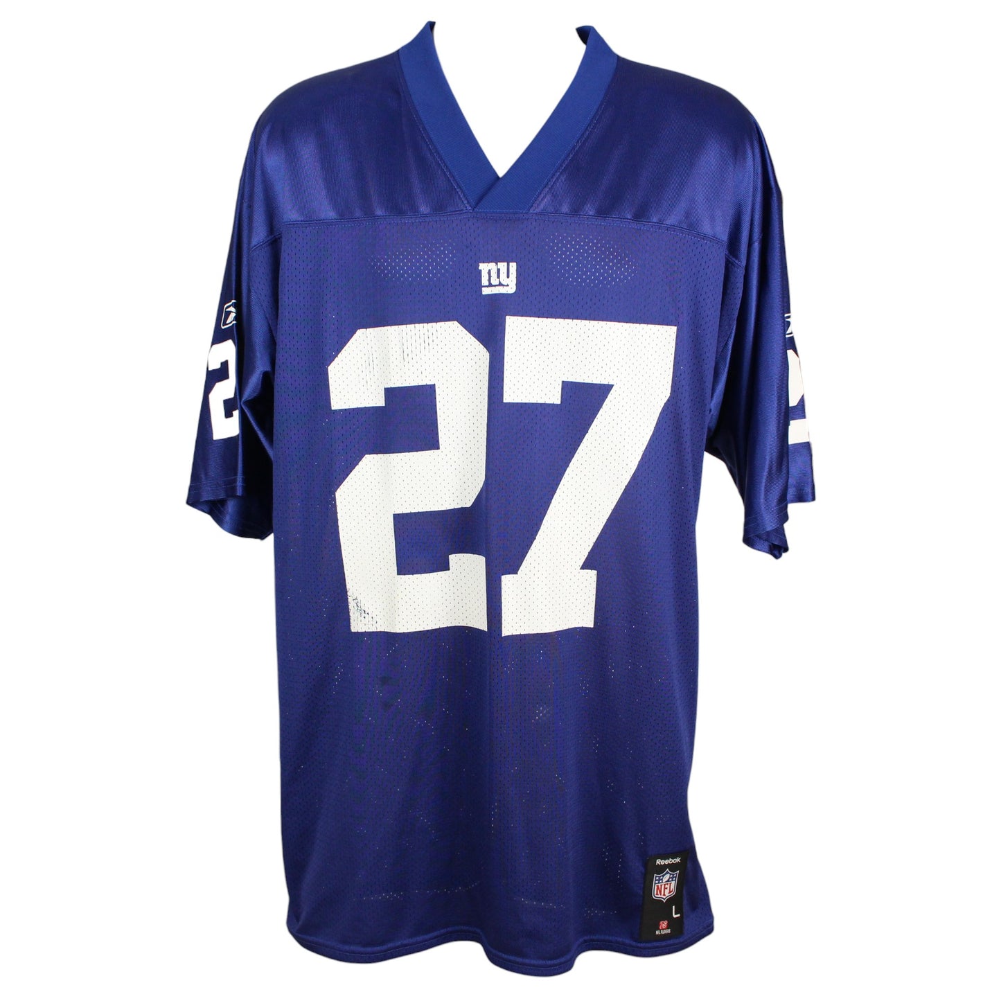 New York Giants Reebok Blue #27 Jacobs Jersey (XL)