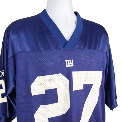 New York Giants Reebok Blue #27 Jacobs Jersey (XL)