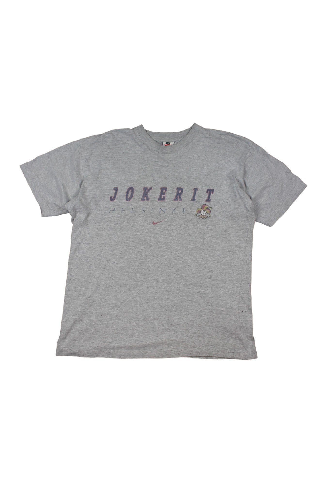 90s Nike Jokerit Helsinki Grey T-Shirt (M)