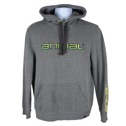 Animal Grey Embroidered Sweatshirt (S)