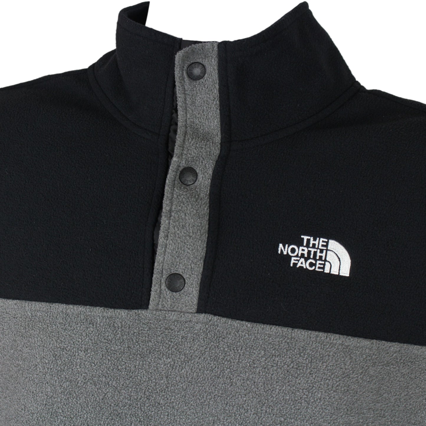 The North Face Grey T Snap Fleece (S)