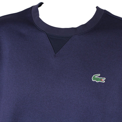 Lacoste Navy Polyester Sweatshirt (M)