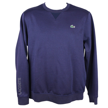 Lacoste Navy Polyester Sweatshirt (M)