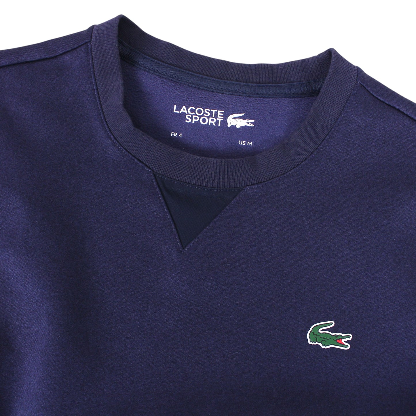 Lacoste Navy Polyester Sweatshirt (M)