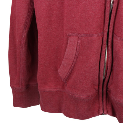 Ralph Lauren Red Full Zip Hoodie (M)