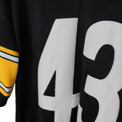 Pittsburgh Steelers Reebok Troy Polamlu #43 Jersey (XL)
