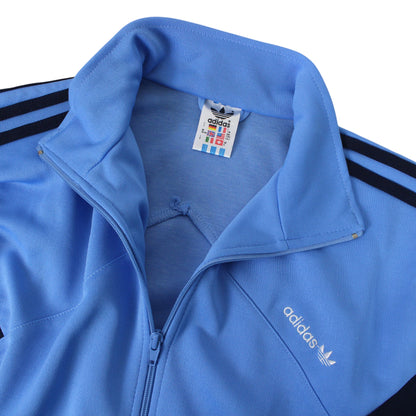 90s Adidas Blue Track Jacket (L)