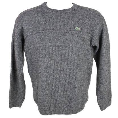 Lacoste Grey Knit Jumper (XS)