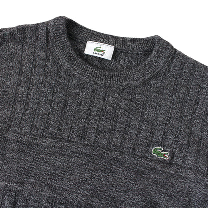 Lacoste Grey Knit Jumper (XS)