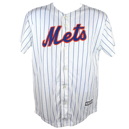 New York Mets Majestic White Jersey (M)