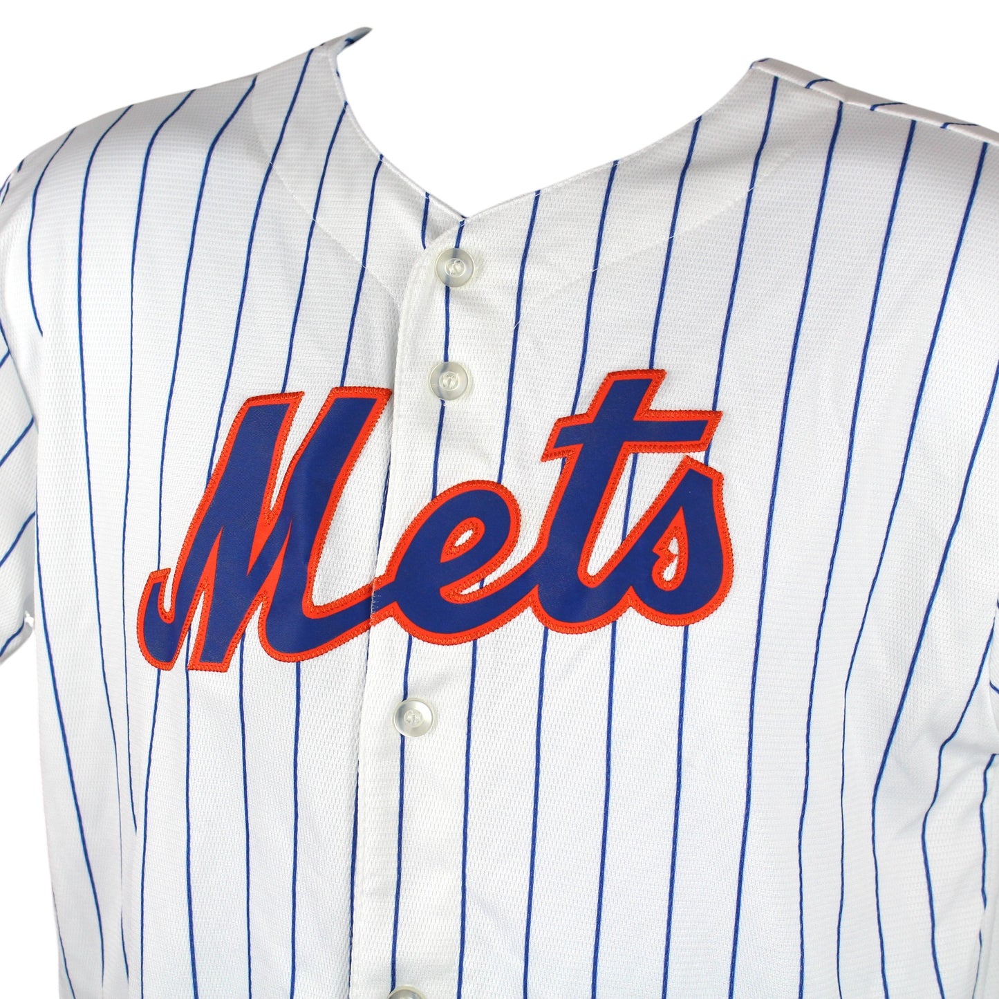 New York Mets Majestic White Jersey (M)