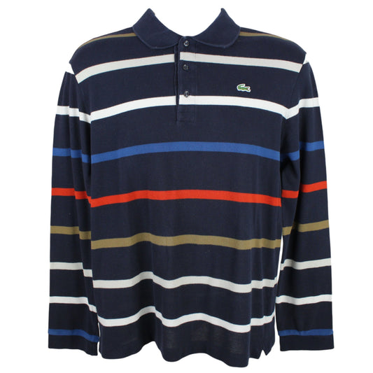 Lacoste Navy Rugby Shirt (S)