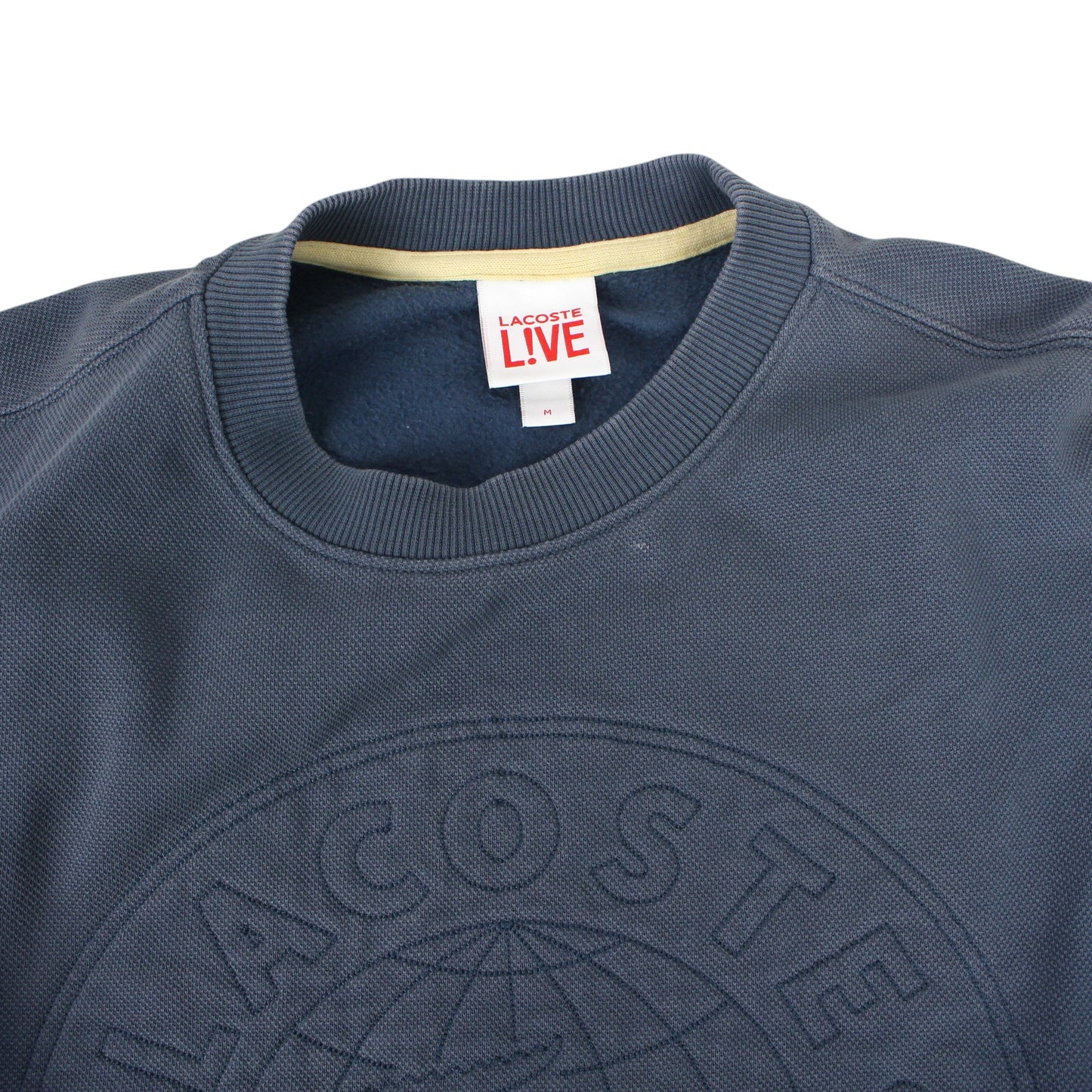 Lacoste Blue Embroidered Sweatshirt (S)