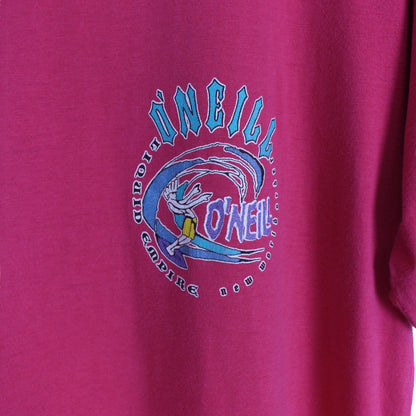 90s O'Neill Pink T-Shirt (M)