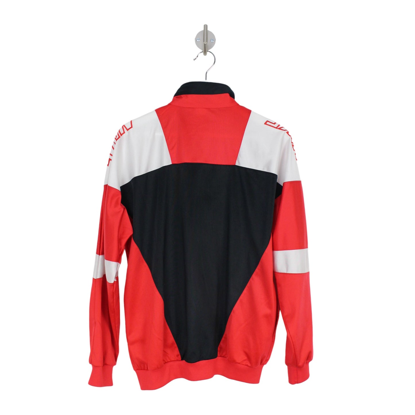 90s Nike Black/Red Track Jacket (M)