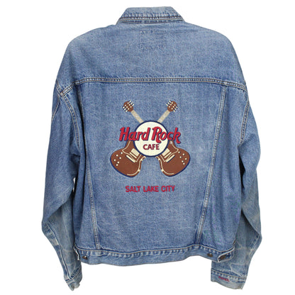 90s Hard Rock Cafe Denim Jacket (XXL)