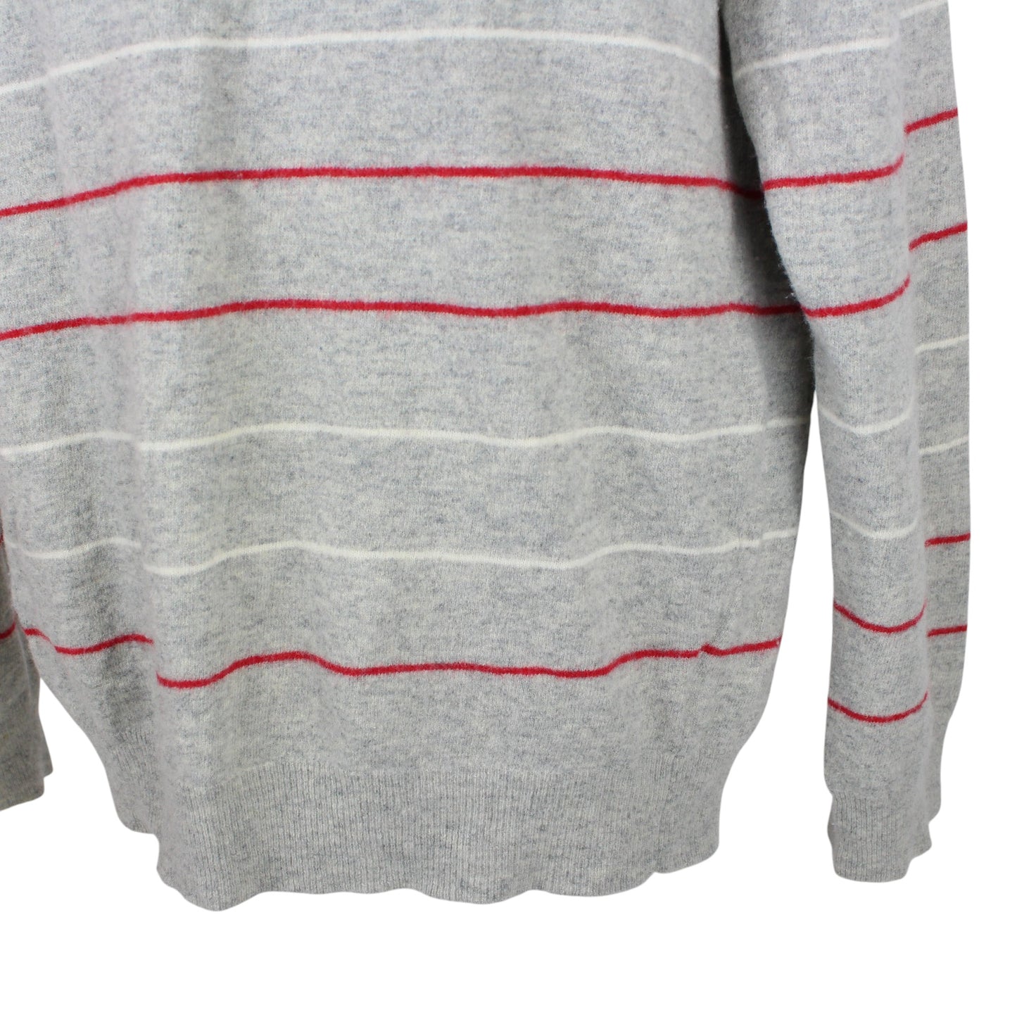 90s Animal Grey Knit Jumper (M)