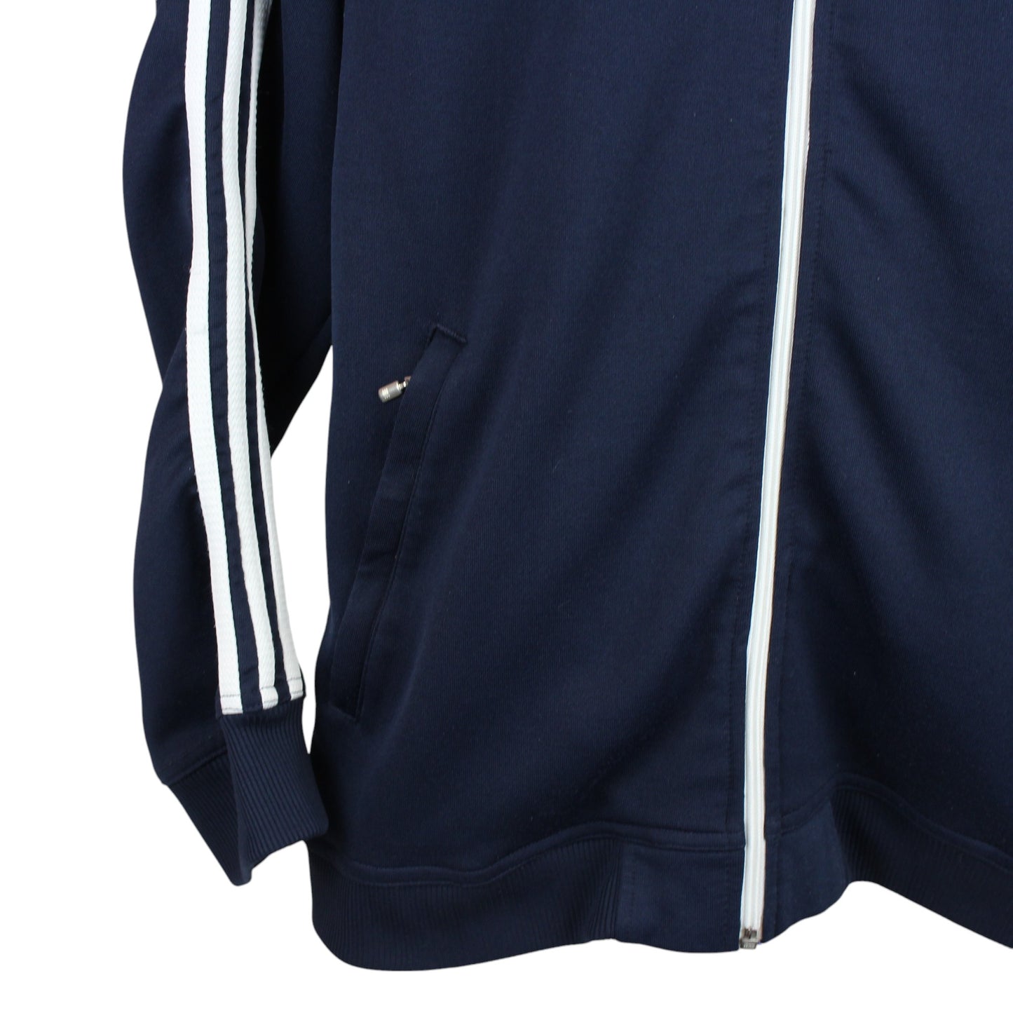 90s Adidas Navy Track Jacket (M)