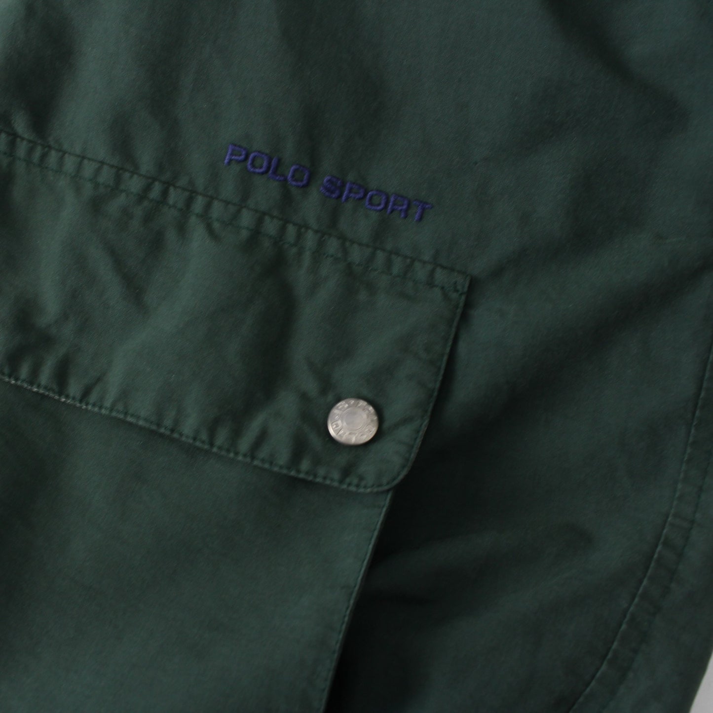 90s Polo Sport Green Light Jacket (XL)