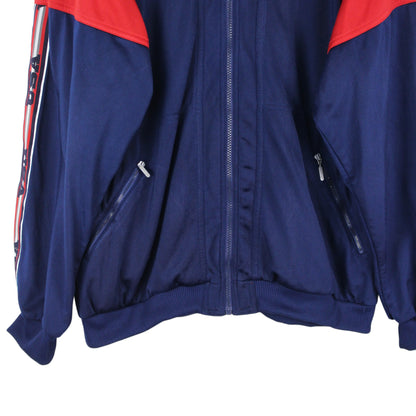 90s Nike Navy Track Jacket (XL)