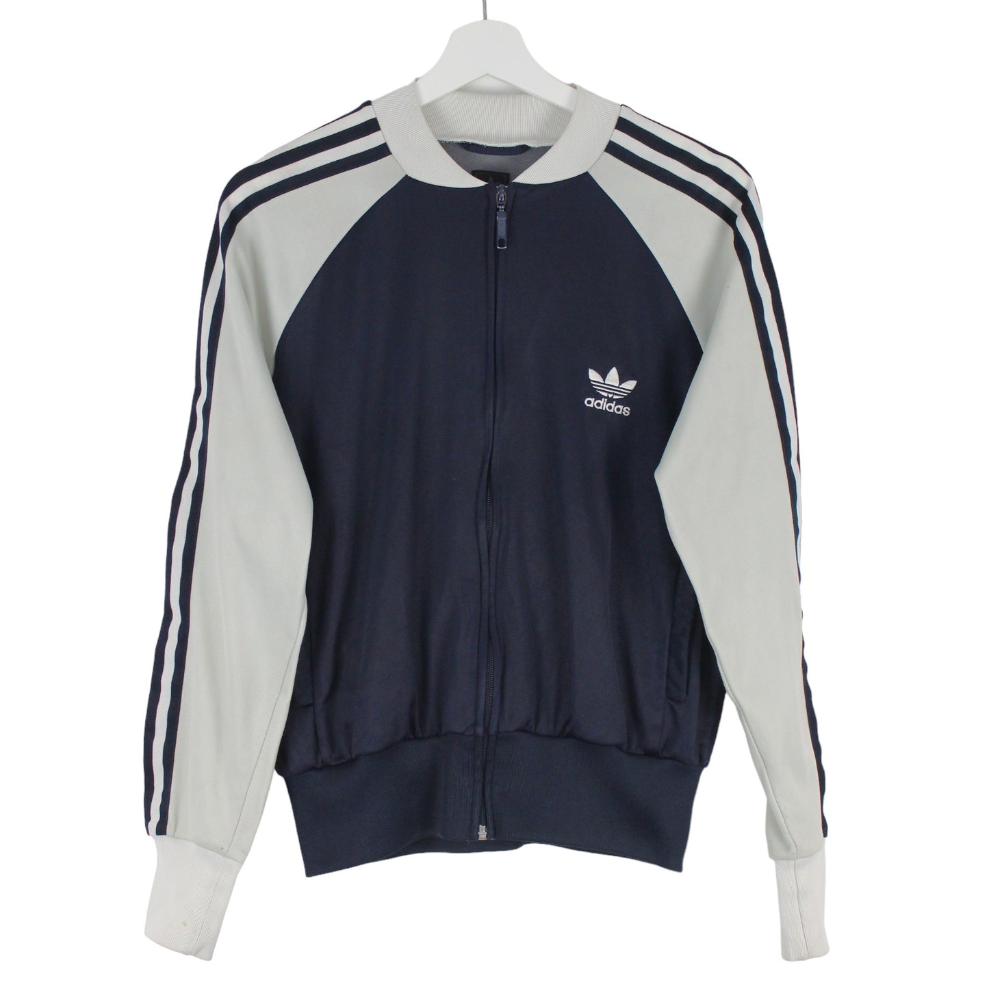 00s Adidas Navy Tracksuit Bottoms (XXS)