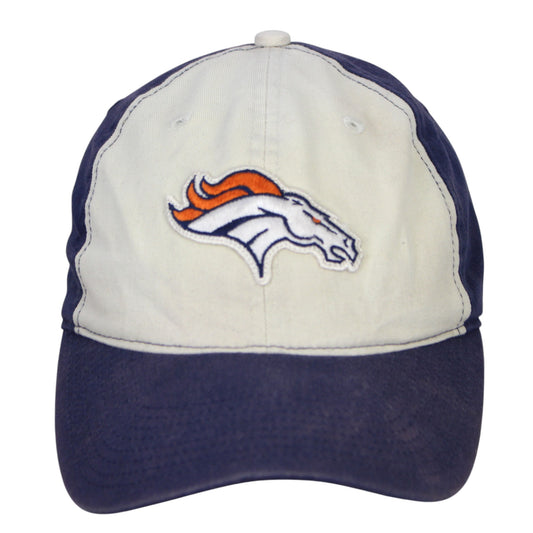 00s Denver Broncos Reebok NFL Navy/Cream Cap