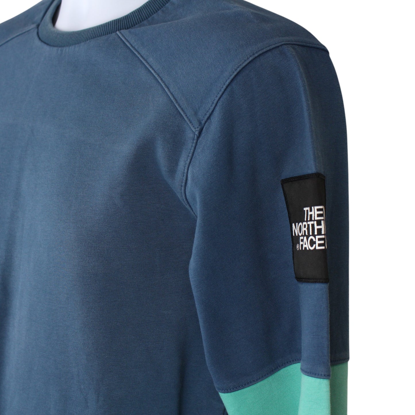 The North Face Blue/Green Sweatshirt (S)