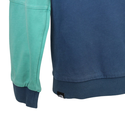 The North Face Blue/Green Sweatshirt (S)