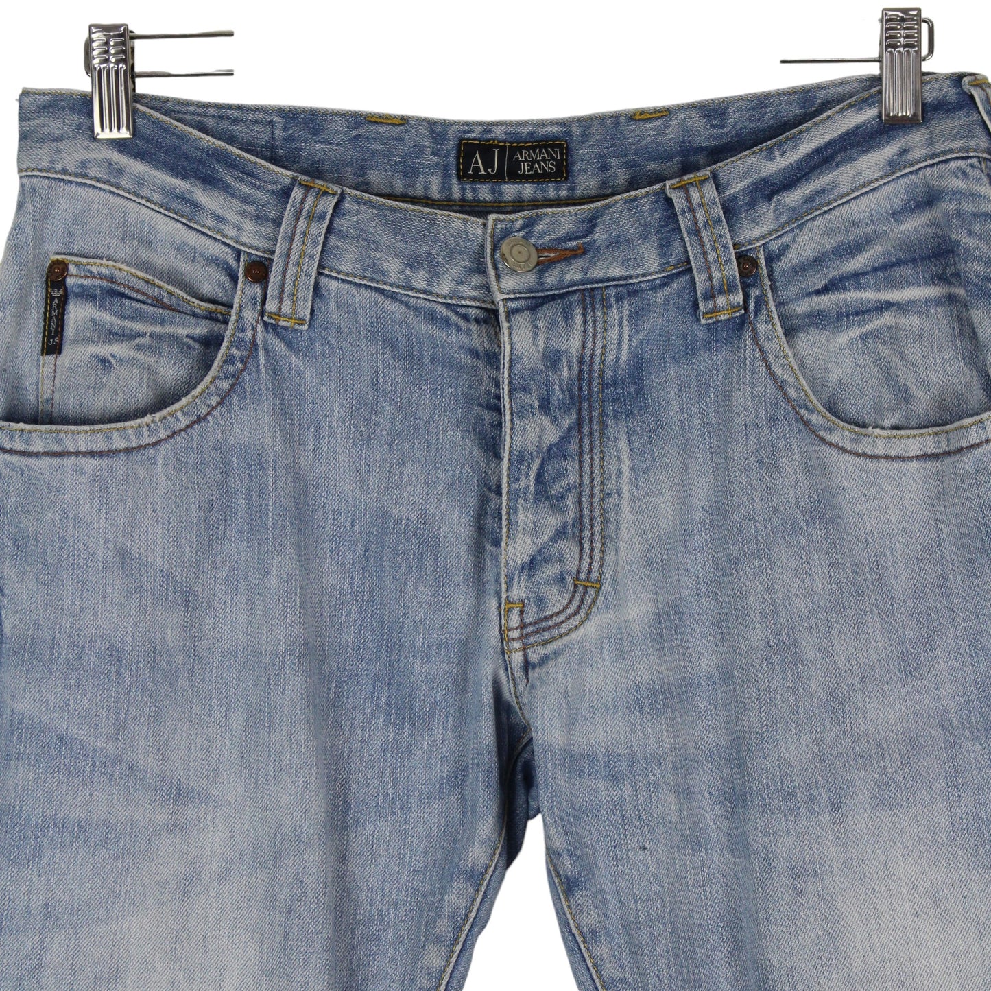 Armani Jeans Light Wash Denim Jeans (W31 X L31")