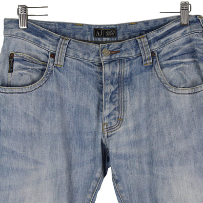 Armani Jeans Light Wash Denim Jeans (W31 X L31")