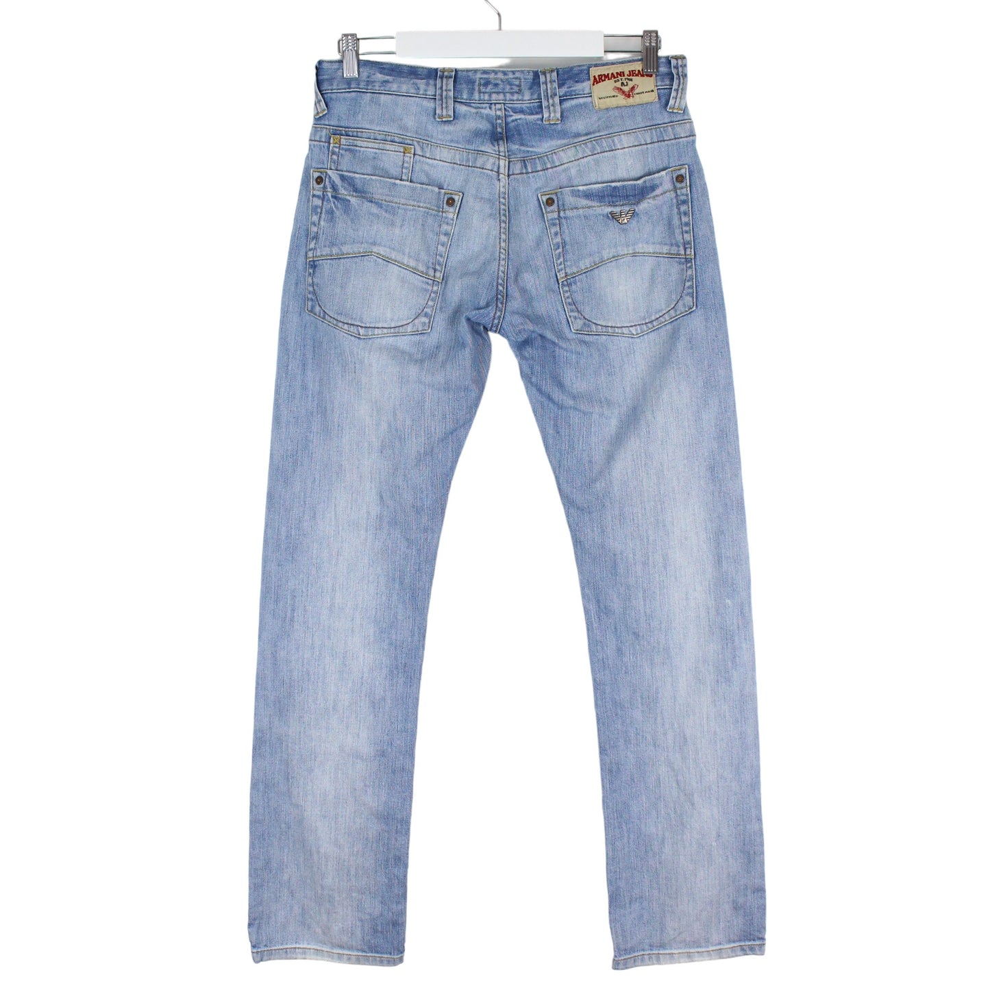 Armani Jeans Light Wash Denim Jeans (W31 X L31")