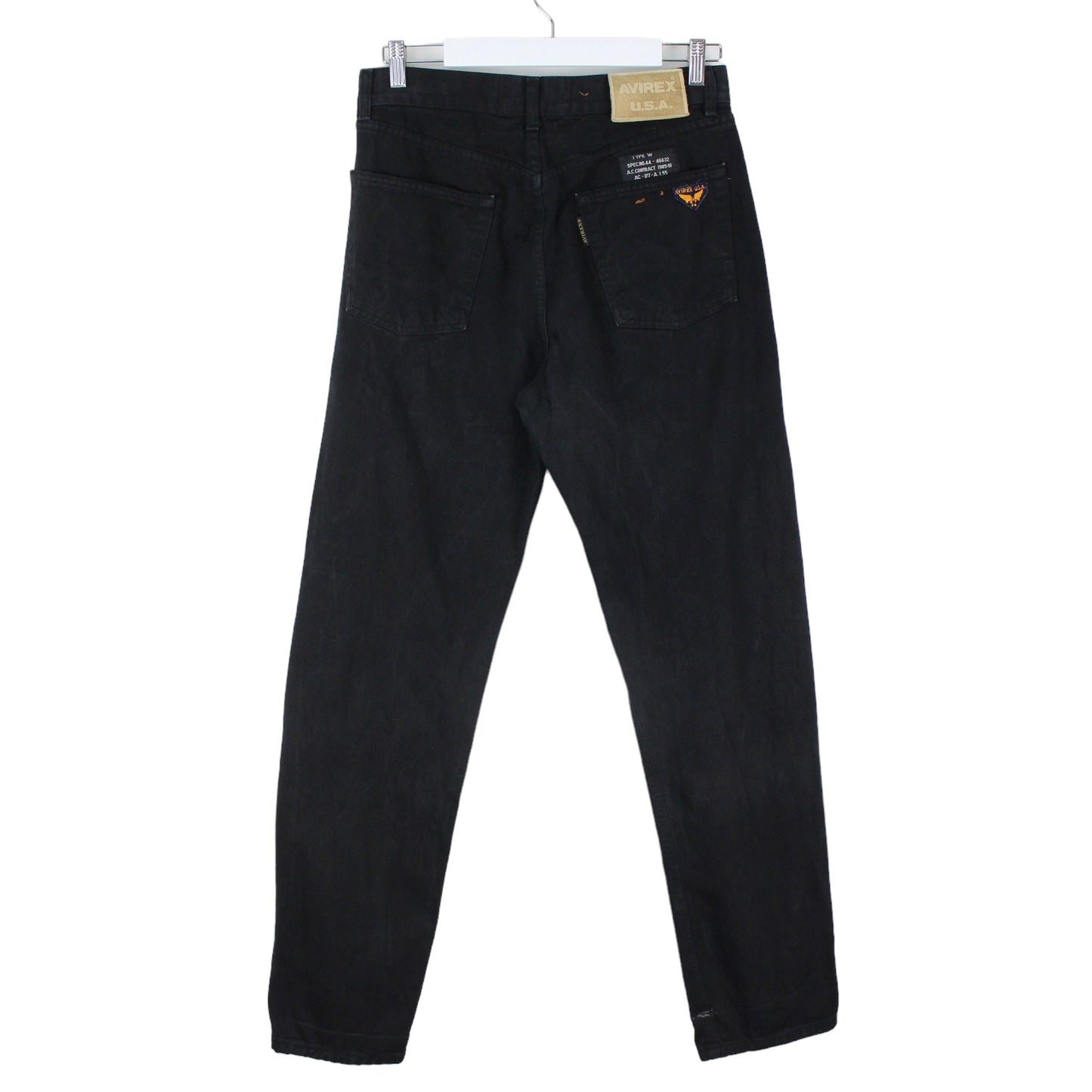 Avirex Black Denim Jeans (W31" X L32")