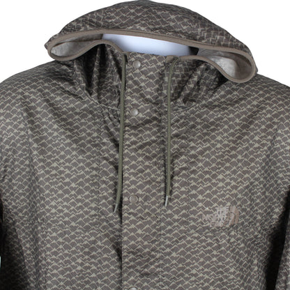 The North Face Green Patterned Light Jacket (L)