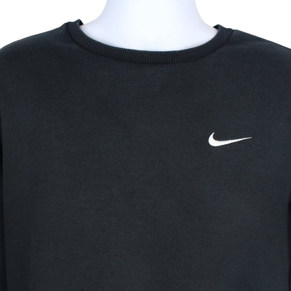 00s Nike Black Embroidered Sweatshirt (M)