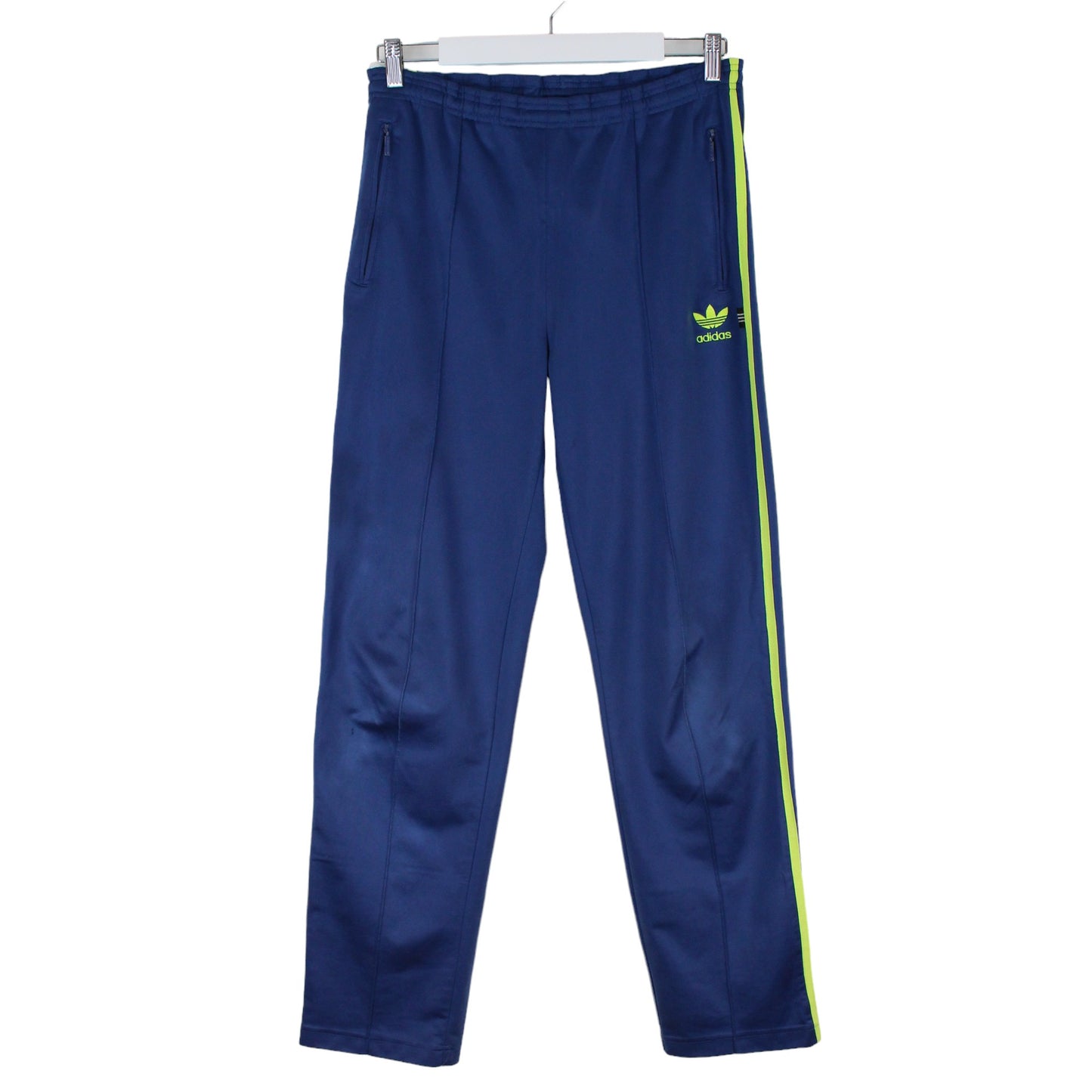 00s Adidas Blue Tracksuit Bottoms (XS)