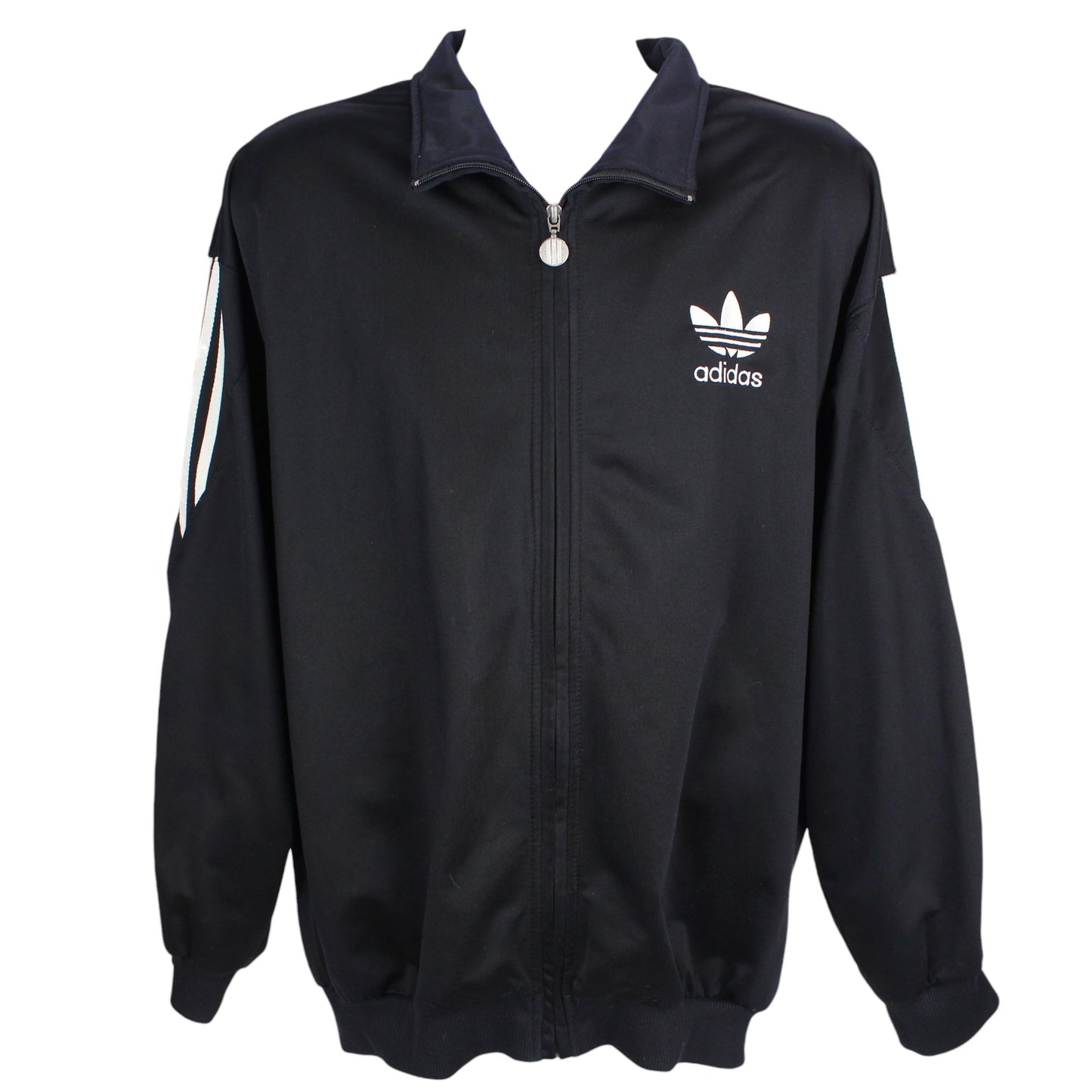 90s Adidas Black Track Jacket (XL)