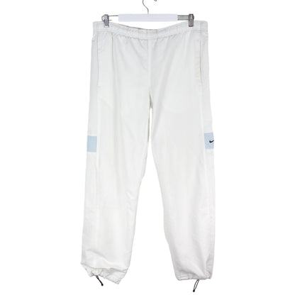 00s Nike white Tracksuit Bottoms (XL)