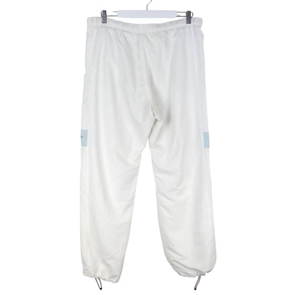 00s Nike white Tracksuit Bottoms (XL)