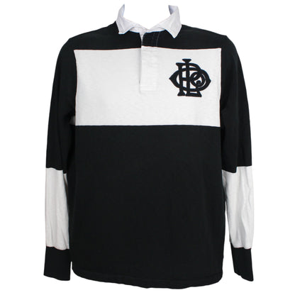 Polo Ralph Lauren Black Rugby Shirt (M)